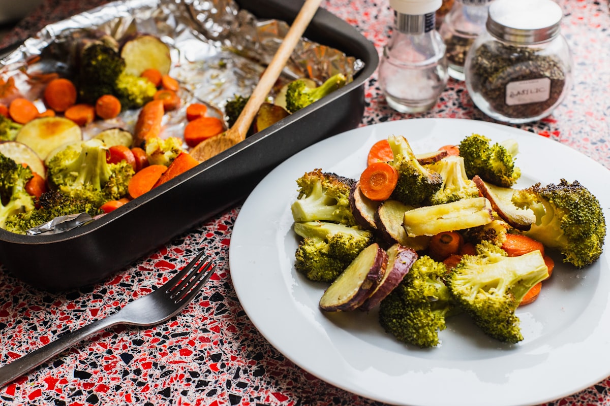 Sautéing vegetables in minimal olive oil